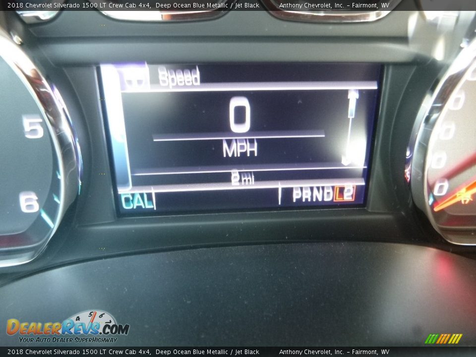 2018 Chevrolet Silverado 1500 LT Crew Cab 4x4 Deep Ocean Blue Metallic / Jet Black Photo #19