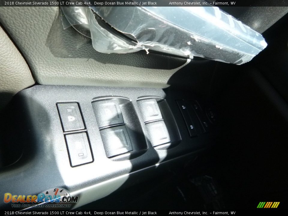 2018 Chevrolet Silverado 1500 LT Crew Cab 4x4 Deep Ocean Blue Metallic / Jet Black Photo #20