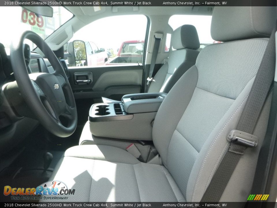 2018 Chevrolet Silverado 2500HD Work Truck Crew Cab 4x4 Summit White / Jet Black Photo #13