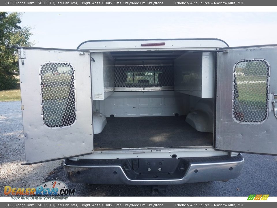 2012 Dodge Ram 1500 SLT Quad Cab 4x4 Bright White / Dark Slate Gray/Medium Graystone Photo #5