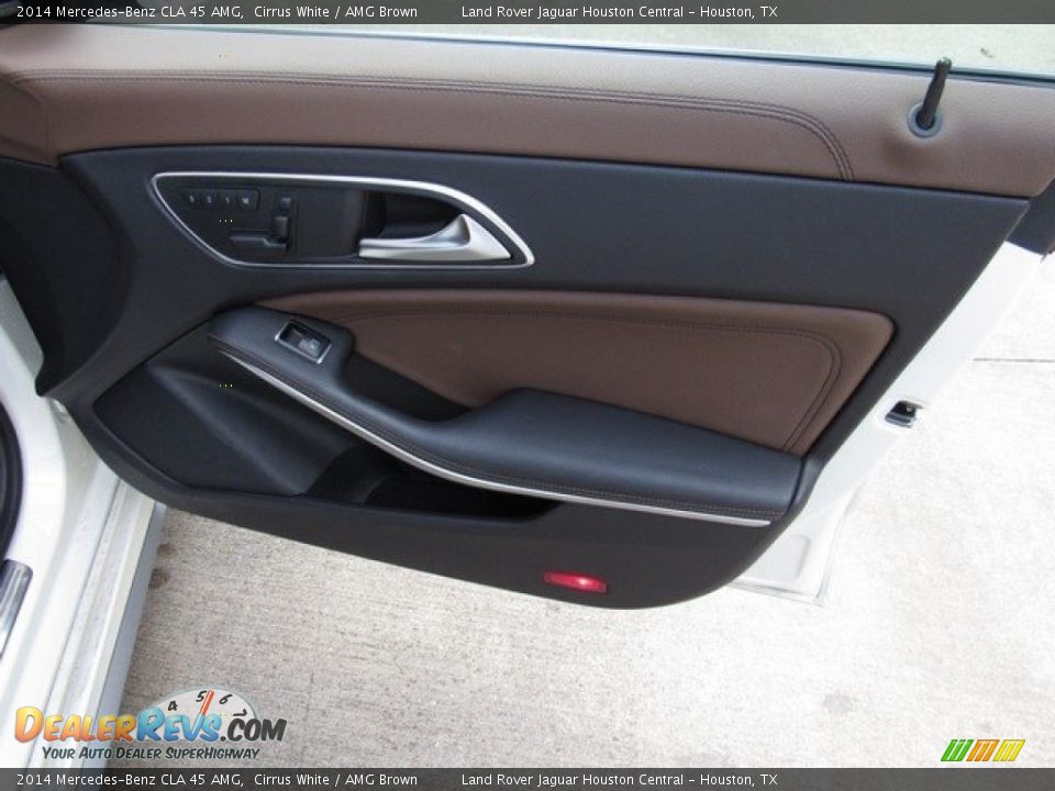 2014 Mercedes-Benz CLA 45 AMG Cirrus White / AMG Brown Photo #20