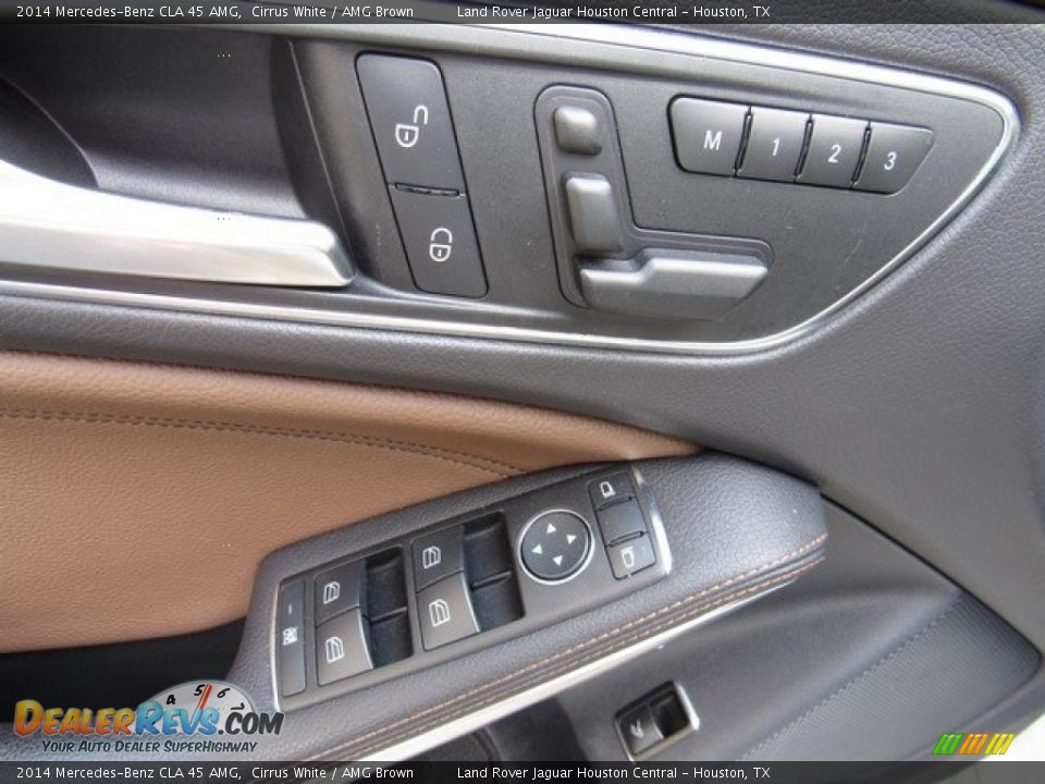 2014 Mercedes-Benz CLA 45 AMG Cirrus White / AMG Brown Photo #26