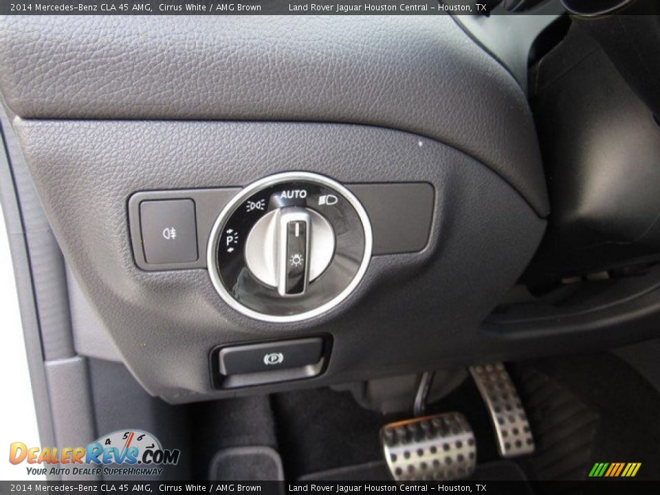 2014 Mercedes-Benz CLA 45 AMG Cirrus White / AMG Brown Photo #28
