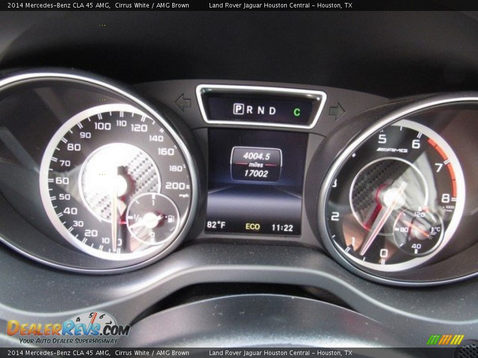 2014 Mercedes-Benz CLA 45 AMG Cirrus White / AMG Brown Photo #31