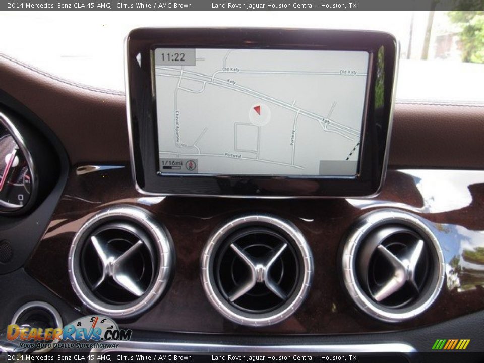 2014 Mercedes-Benz CLA 45 AMG Cirrus White / AMG Brown Photo #32