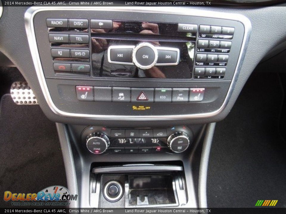 2014 Mercedes-Benz CLA 45 AMG Cirrus White / AMG Brown Photo #34