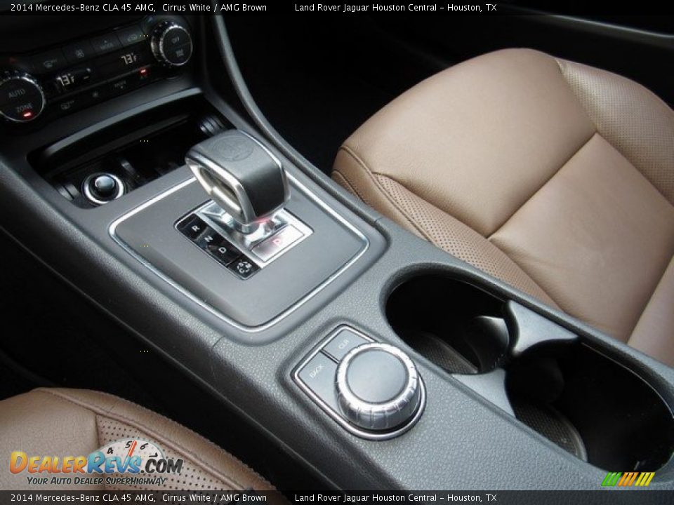 2014 Mercedes-Benz CLA 45 AMG Cirrus White / AMG Brown Photo #35