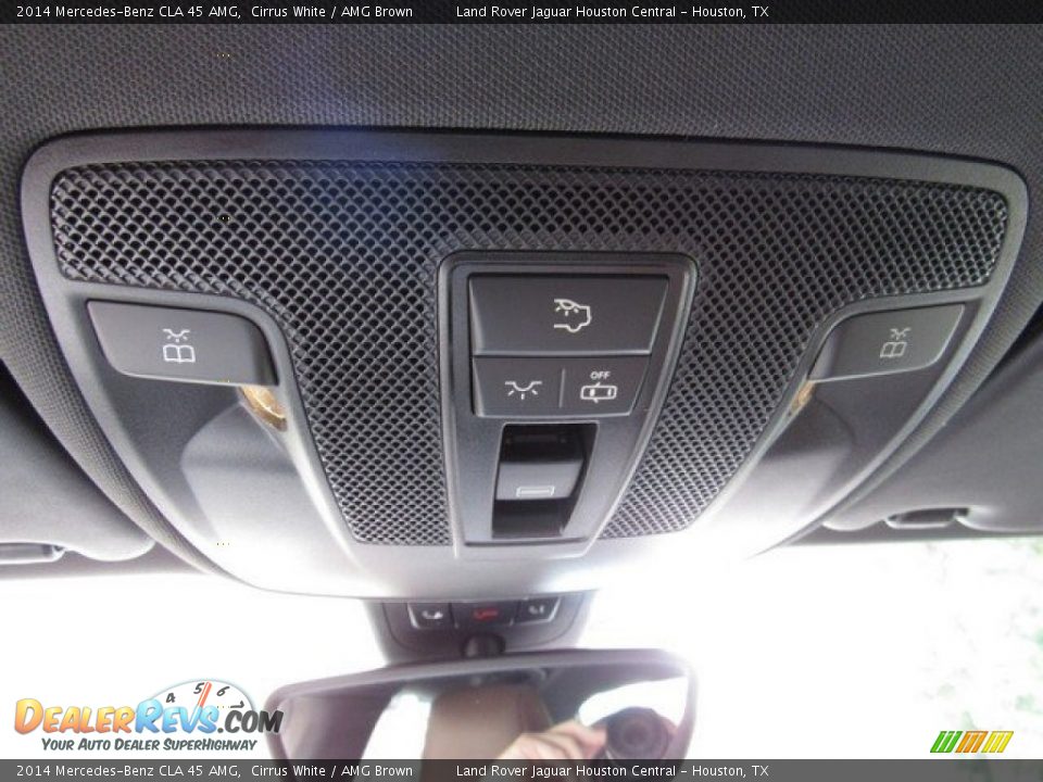 2014 Mercedes-Benz CLA 45 AMG Cirrus White / AMG Brown Photo #36
