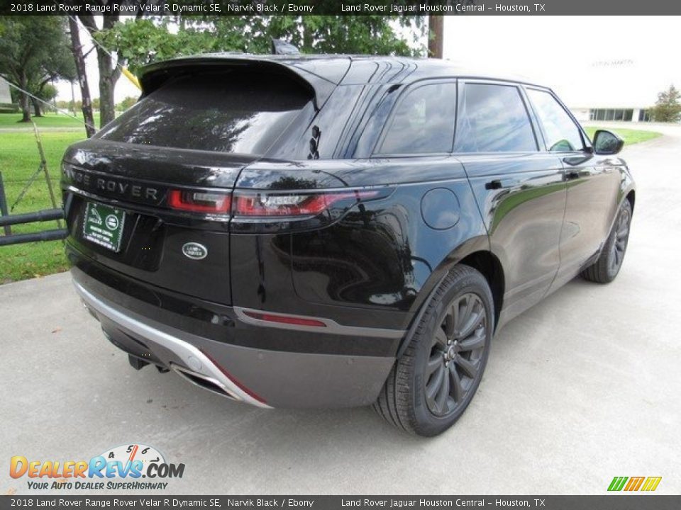2018 Land Rover Range Rover Velar R Dynamic SE Narvik Black / Ebony Photo #7