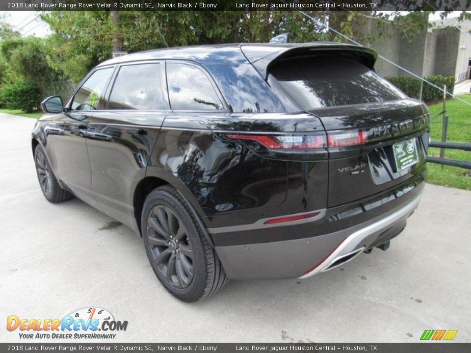 2018 Land Rover Range Rover Velar R Dynamic SE Narvik Black / Ebony Photo #12