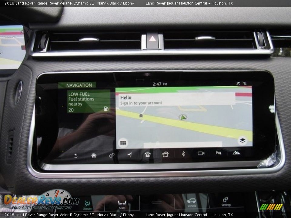 Navigation of 2018 Land Rover Range Rover Velar R Dynamic SE Photo #19