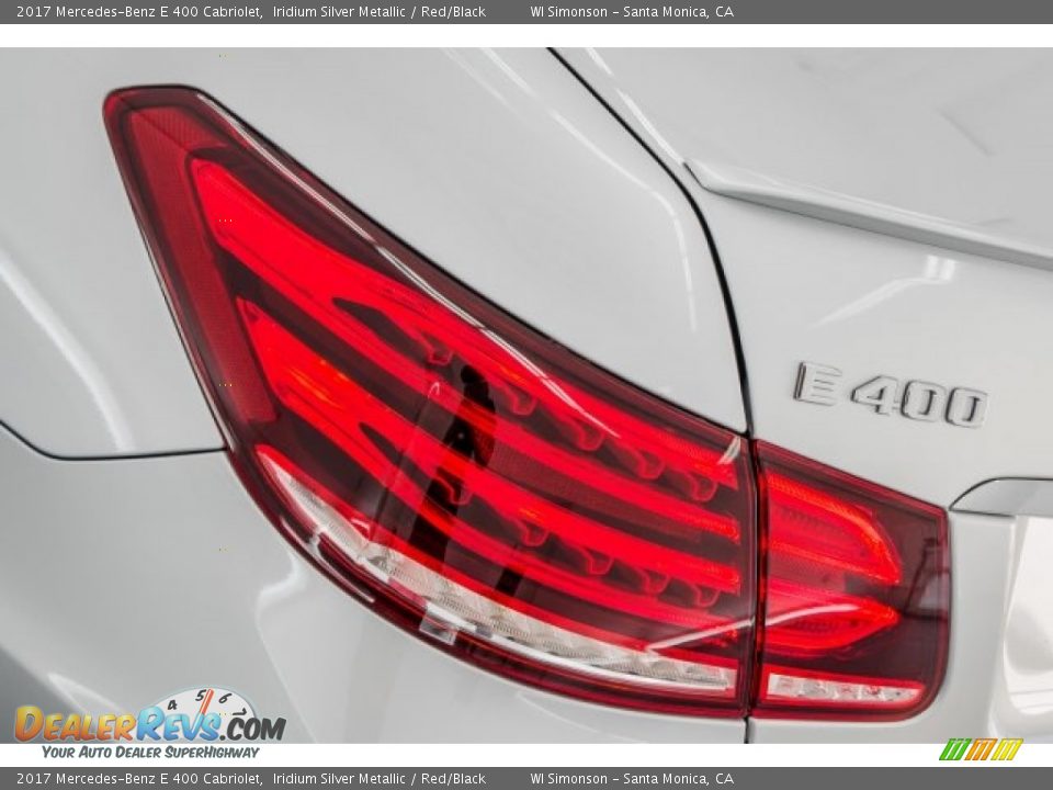 2017 Mercedes-Benz E 400 Cabriolet Iridium Silver Metallic / Red/Black Photo #24