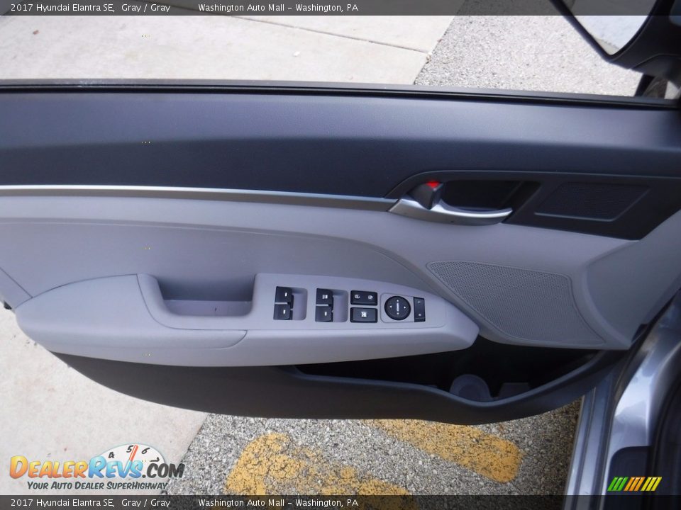 2017 Hyundai Elantra SE Gray / Gray Photo #14
