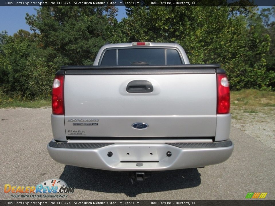 2005 Ford Explorer Sport Trac XLT 4x4 Silver Birch Metallic / Medium Dark Flint Photo #5