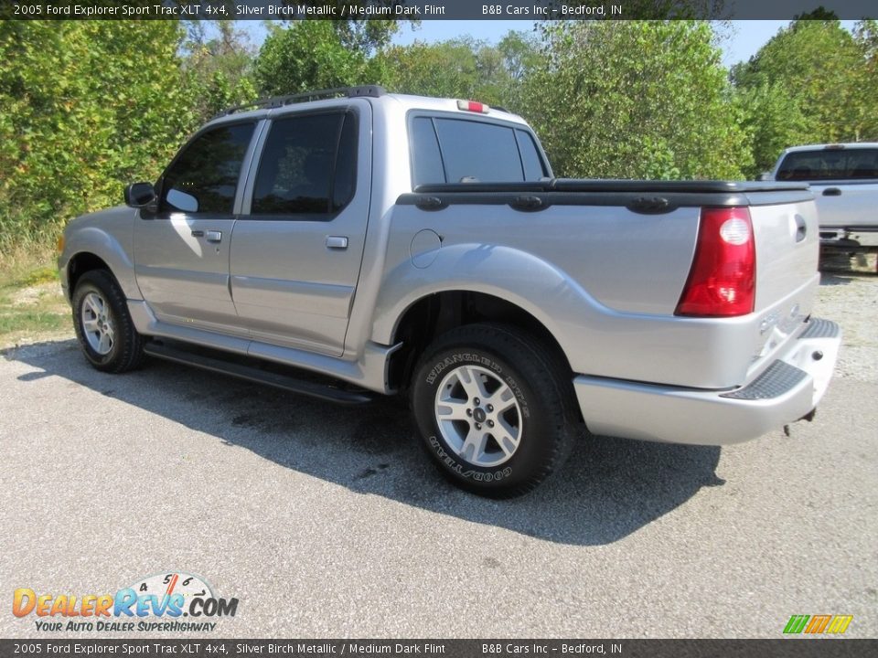 2005 Ford Explorer Sport Trac XLT 4x4 Silver Birch Metallic / Medium Dark Flint Photo #7