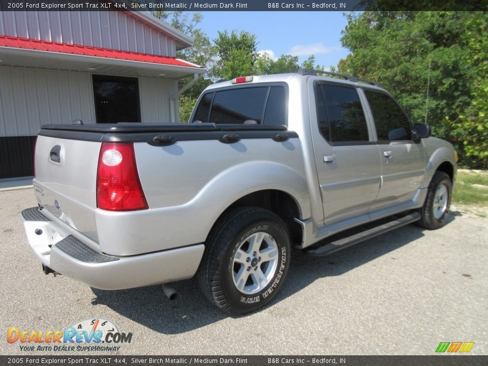 2005 Ford Explorer Sport Trac XLT 4x4 Silver Birch Metallic / Medium Dark Flint Photo #8
