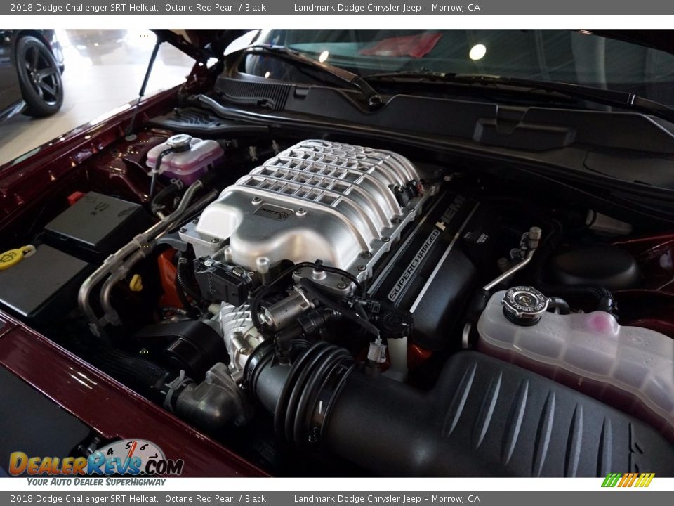 2018 Dodge Challenger SRT Hellcat Octane Red Pearl / Black Photo #10