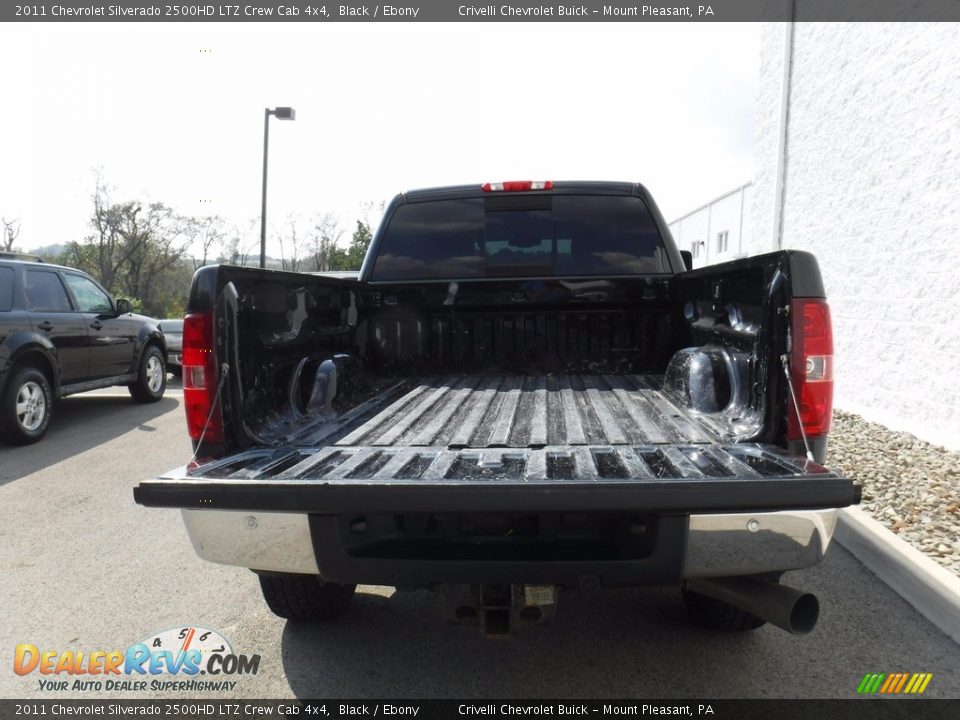 2011 Chevrolet Silverado 2500HD LTZ Crew Cab 4x4 Black / Ebony Photo #14