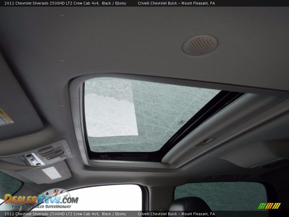 2011 Chevrolet Silverado 2500HD LTZ Crew Cab 4x4 Black / Ebony Photo #17