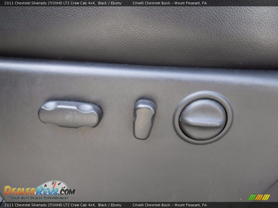 2011 Chevrolet Silverado 2500HD LTZ Crew Cab 4x4 Black / Ebony Photo #23