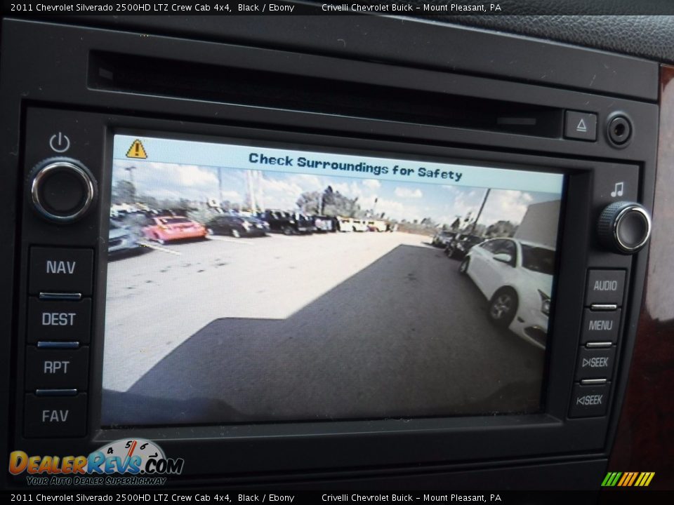 2011 Chevrolet Silverado 2500HD LTZ Crew Cab 4x4 Black / Ebony Photo #27