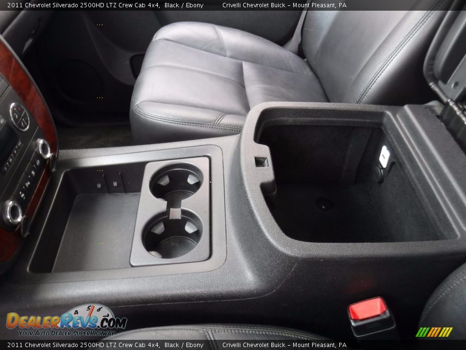 2011 Chevrolet Silverado 2500HD LTZ Crew Cab 4x4 Black / Ebony Photo #30