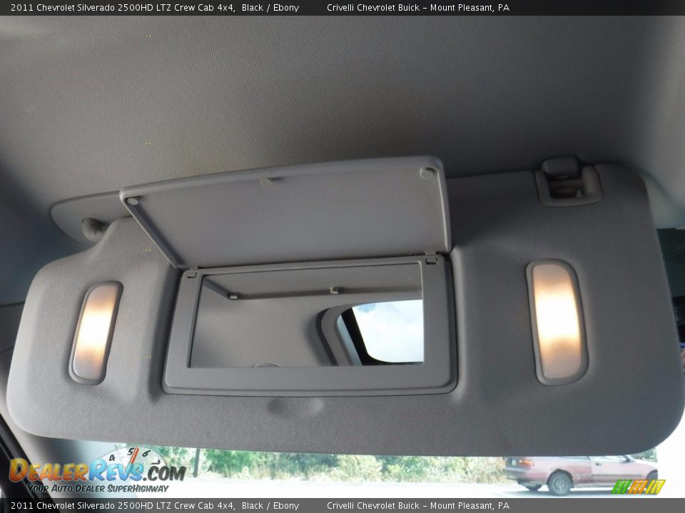 2011 Chevrolet Silverado 2500HD LTZ Crew Cab 4x4 Black / Ebony Photo #31