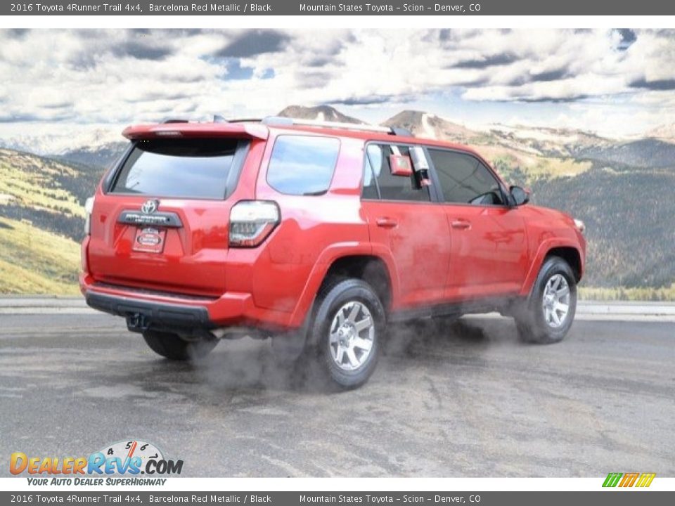 2016 Toyota 4Runner Trail 4x4 Barcelona Red Metallic / Black Photo #3