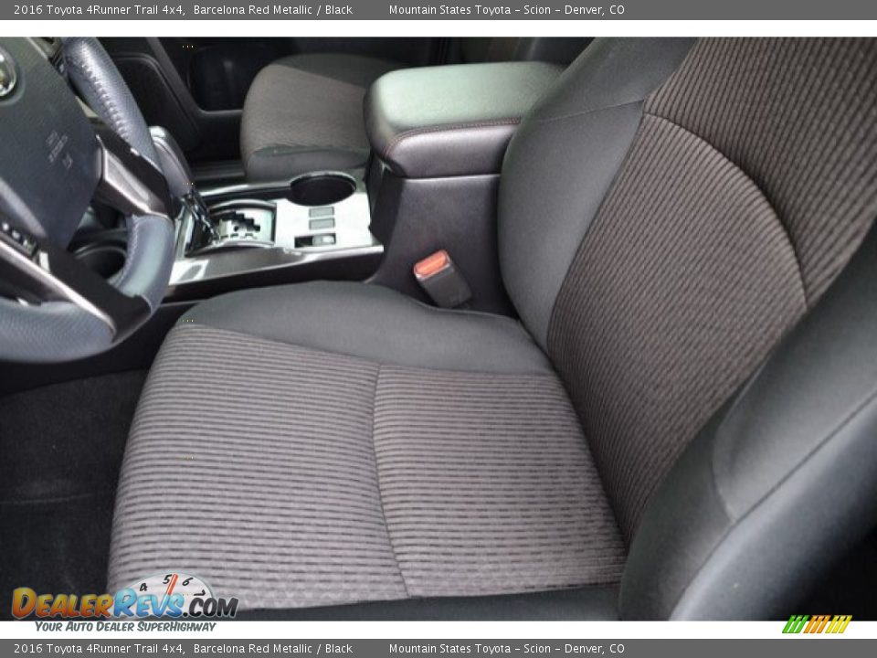 2016 Toyota 4Runner Trail 4x4 Barcelona Red Metallic / Black Photo #11
