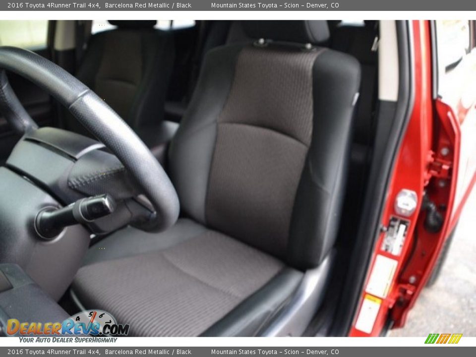 2016 Toyota 4Runner Trail 4x4 Barcelona Red Metallic / Black Photo #12