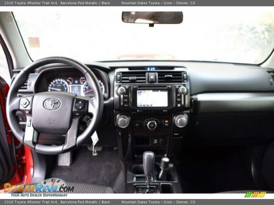 2016 Toyota 4Runner Trail 4x4 Barcelona Red Metallic / Black Photo #13