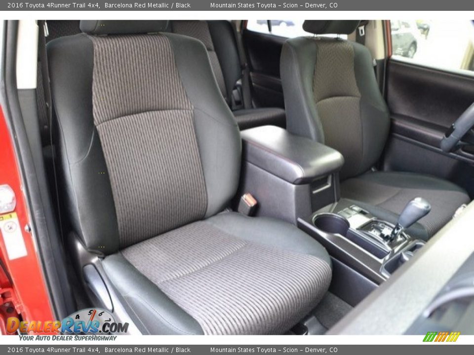 2016 Toyota 4Runner Trail 4x4 Barcelona Red Metallic / Black Photo #18