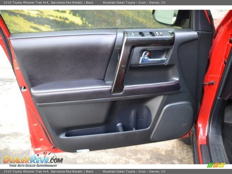 2016 Toyota 4Runner Trail 4x4 Barcelona Red Metallic / Black Photo #24