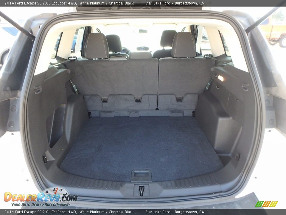 2014 Ford Escape SE 2.0L EcoBoost 4WD White Platinum / Charcoal Black Photo #7