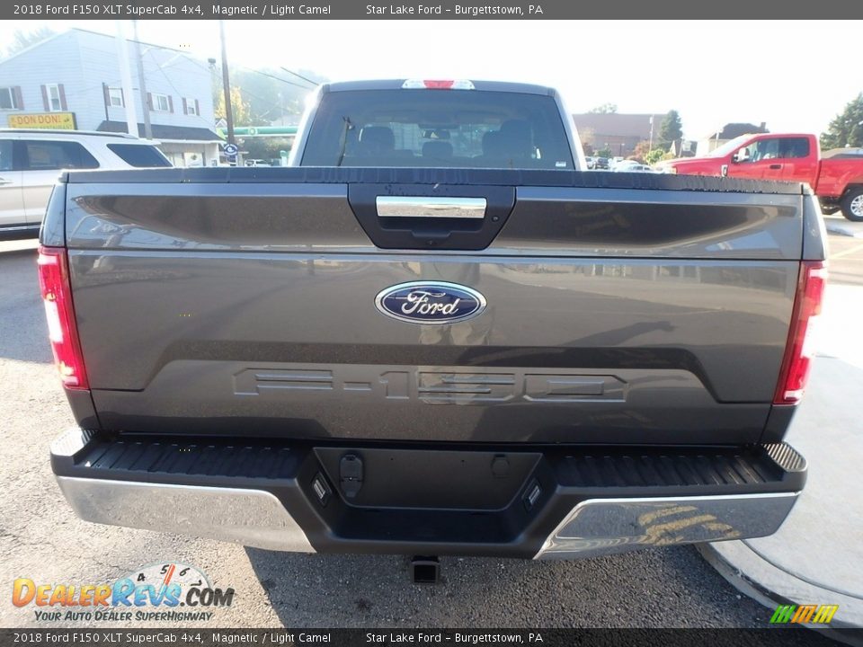 2018 Ford F150 XLT SuperCab 4x4 Magnetic / Light Camel Photo #6