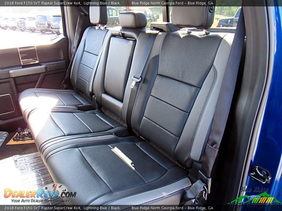 2018 Ford F150 SVT Raptor SuperCrew 4x4 Lightning Blue / Black Photo #15