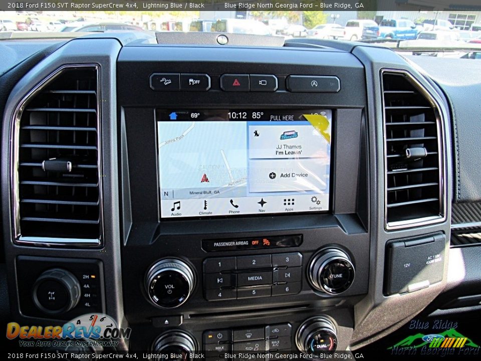 2018 Ford F150 SVT Raptor SuperCrew 4x4 Lightning Blue / Black Photo #19