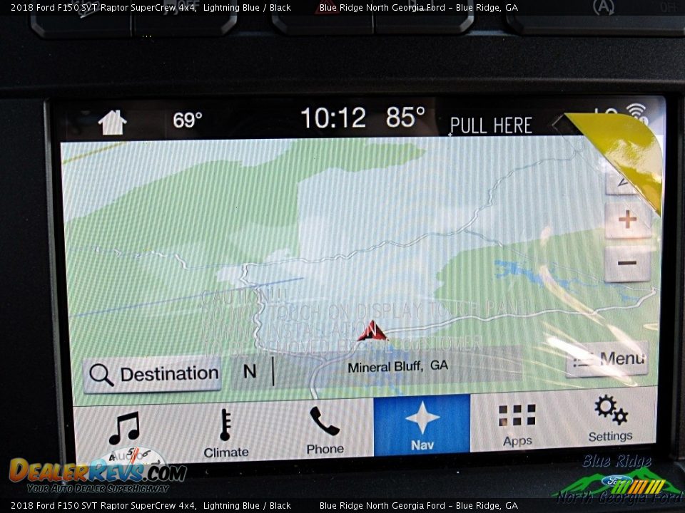 2018 Ford F150 SVT Raptor SuperCrew 4x4 Lightning Blue / Black Photo #21