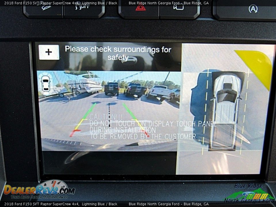 2018 Ford F150 SVT Raptor SuperCrew 4x4 Lightning Blue / Black Photo #22
