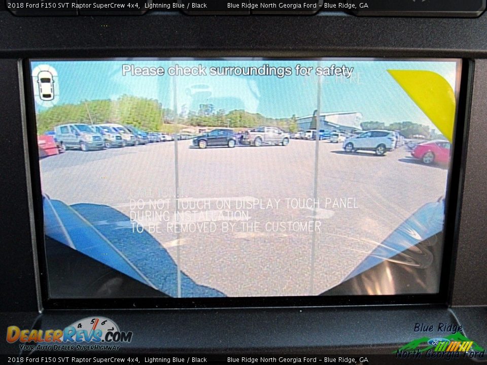 2018 Ford F150 SVT Raptor SuperCrew 4x4 Lightning Blue / Black Photo #23