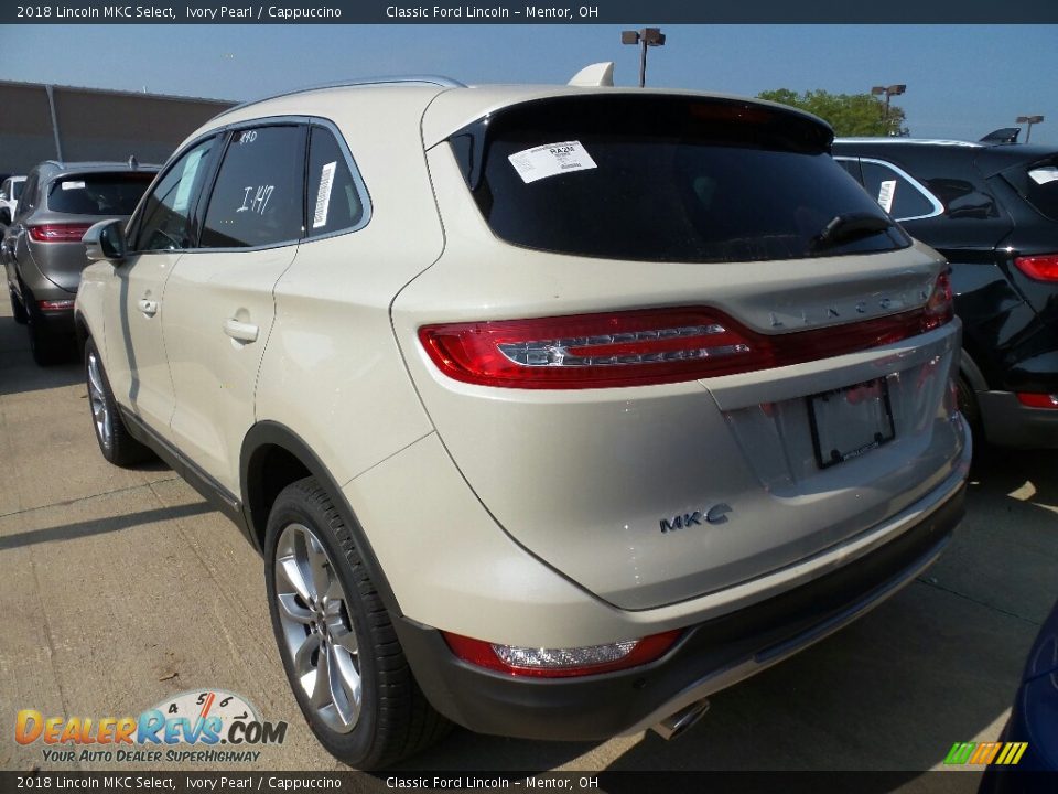2018 Lincoln MKC Select Ivory Pearl / Cappuccino Photo #4