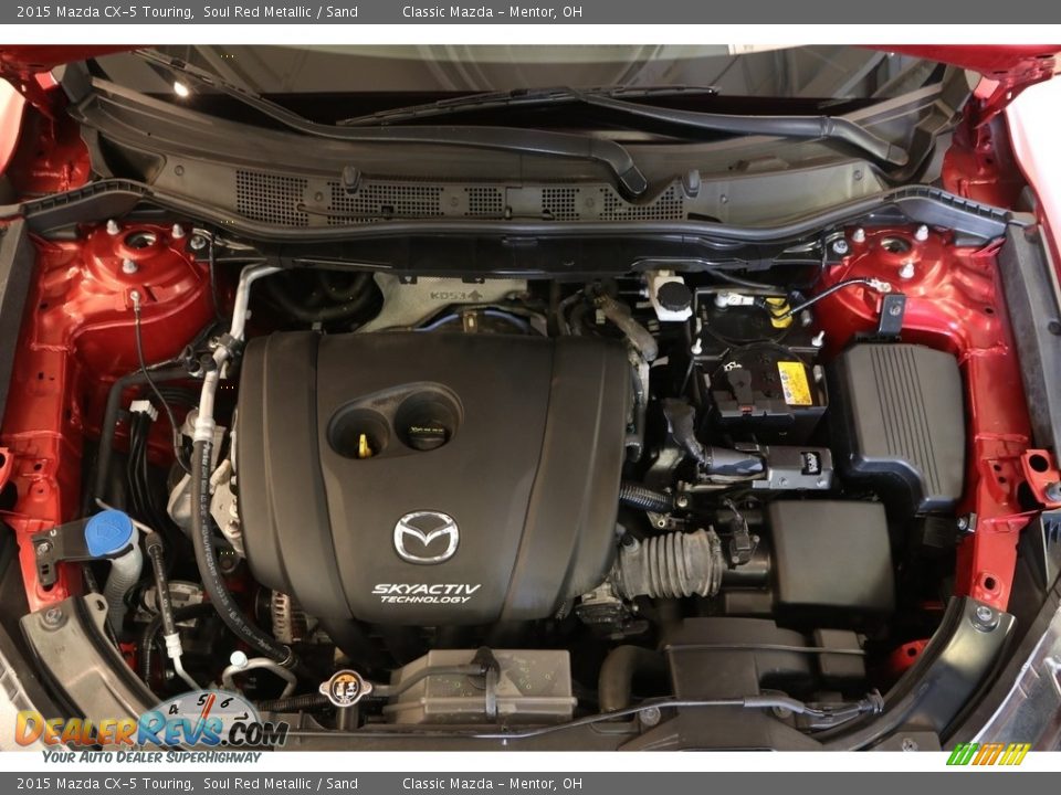 2015 Mazda CX-5 Touring Soul Red Metallic / Sand Photo #20