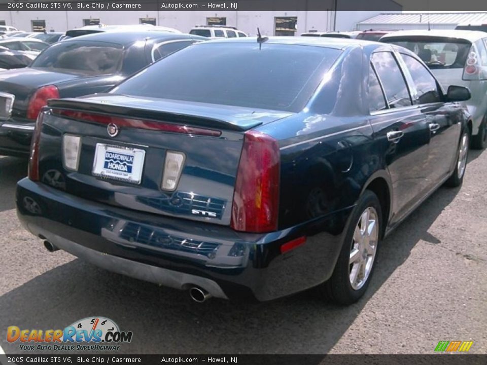 2005 Cadillac STS V6 Blue Chip / Cashmere Photo #2
