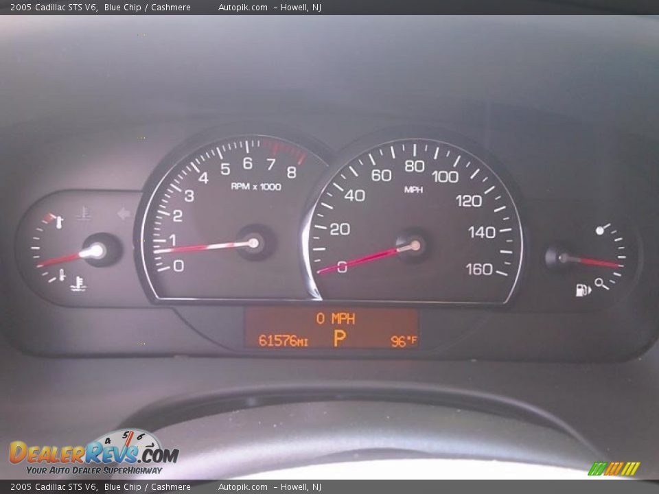 2005 Cadillac STS V6 Blue Chip / Cashmere Photo #5