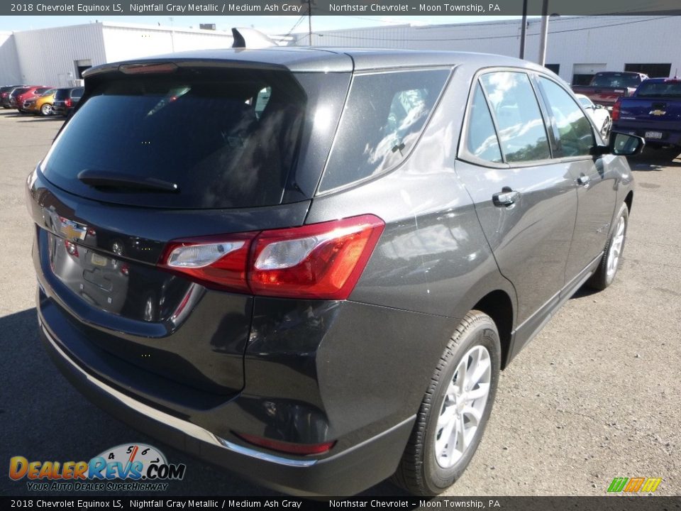 2018 Chevrolet Equinox LS Nightfall Gray Metallic / Medium Ash Gray Photo #5