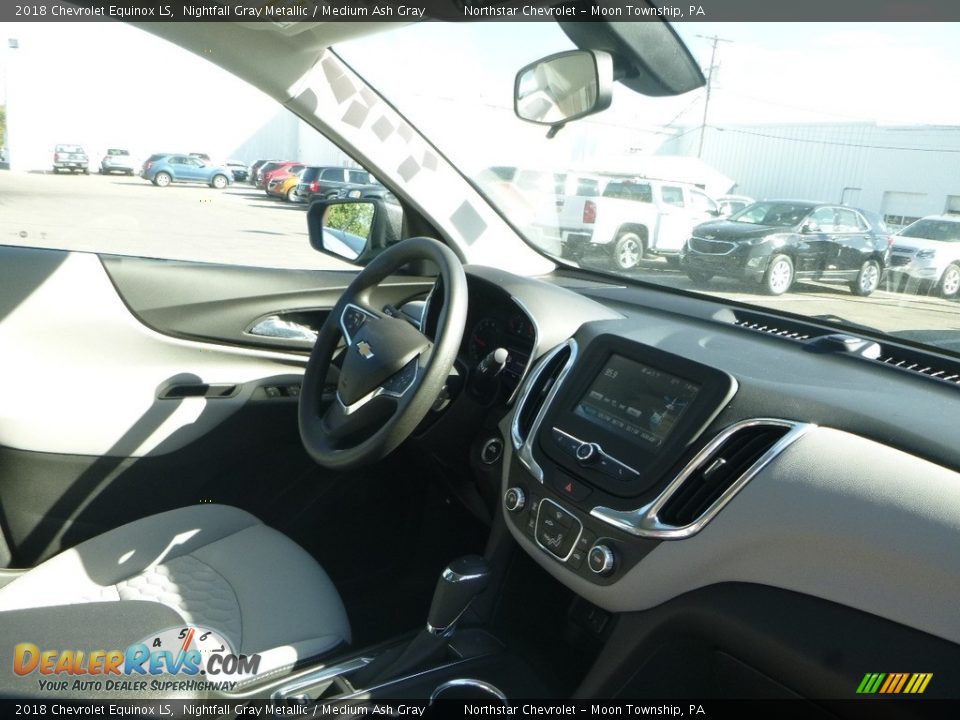 2018 Chevrolet Equinox LS Nightfall Gray Metallic / Medium Ash Gray Photo #11