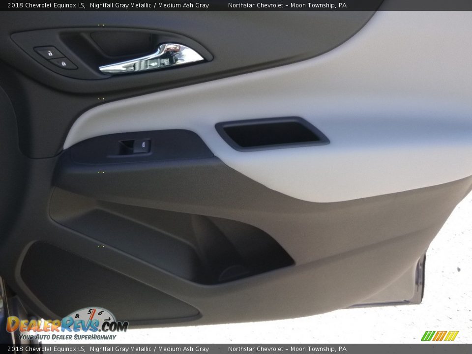 2018 Chevrolet Equinox LS Nightfall Gray Metallic / Medium Ash Gray Photo #12