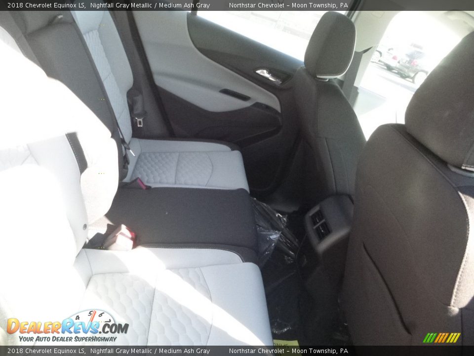 2018 Chevrolet Equinox LS Nightfall Gray Metallic / Medium Ash Gray Photo #13