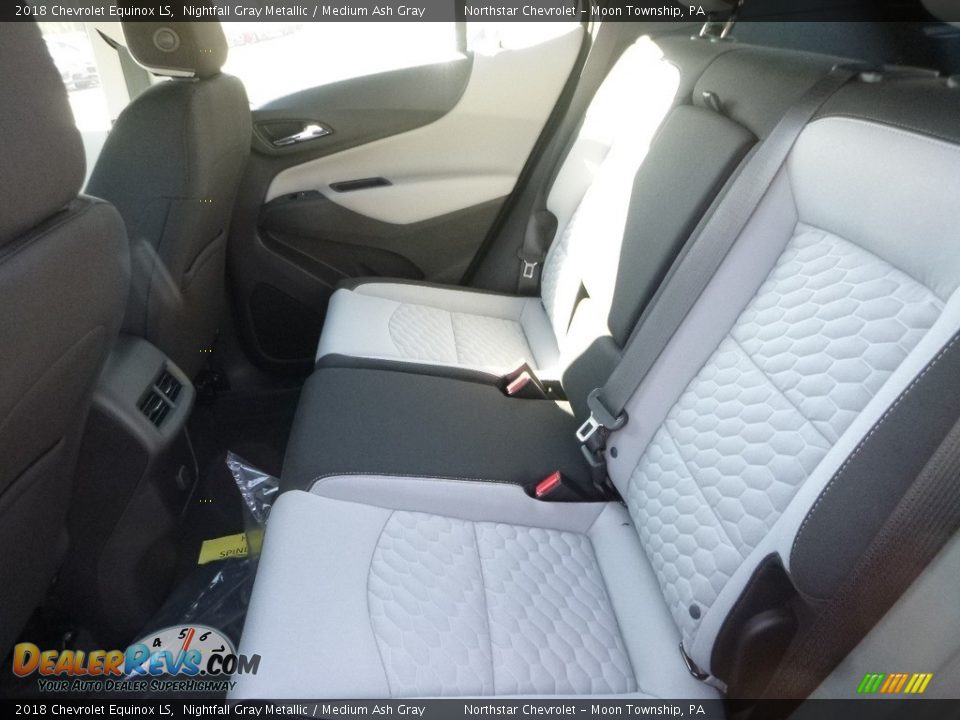2018 Chevrolet Equinox LS Nightfall Gray Metallic / Medium Ash Gray Photo #14