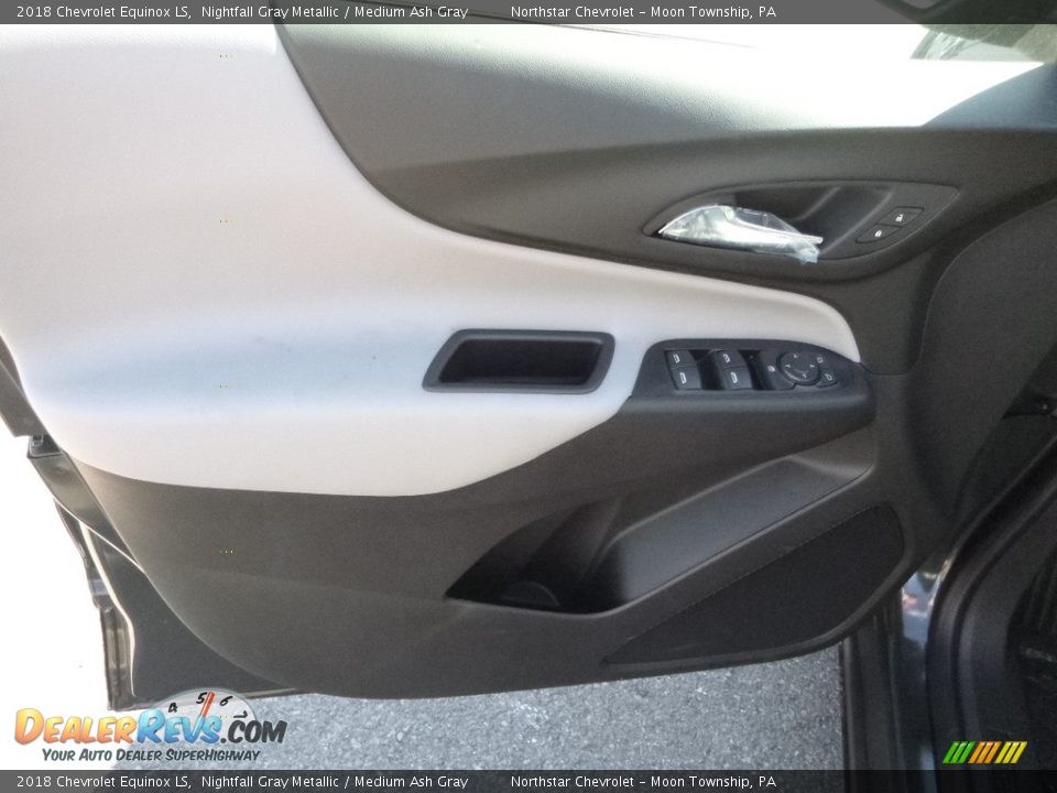 2018 Chevrolet Equinox LS Nightfall Gray Metallic / Medium Ash Gray Photo #16